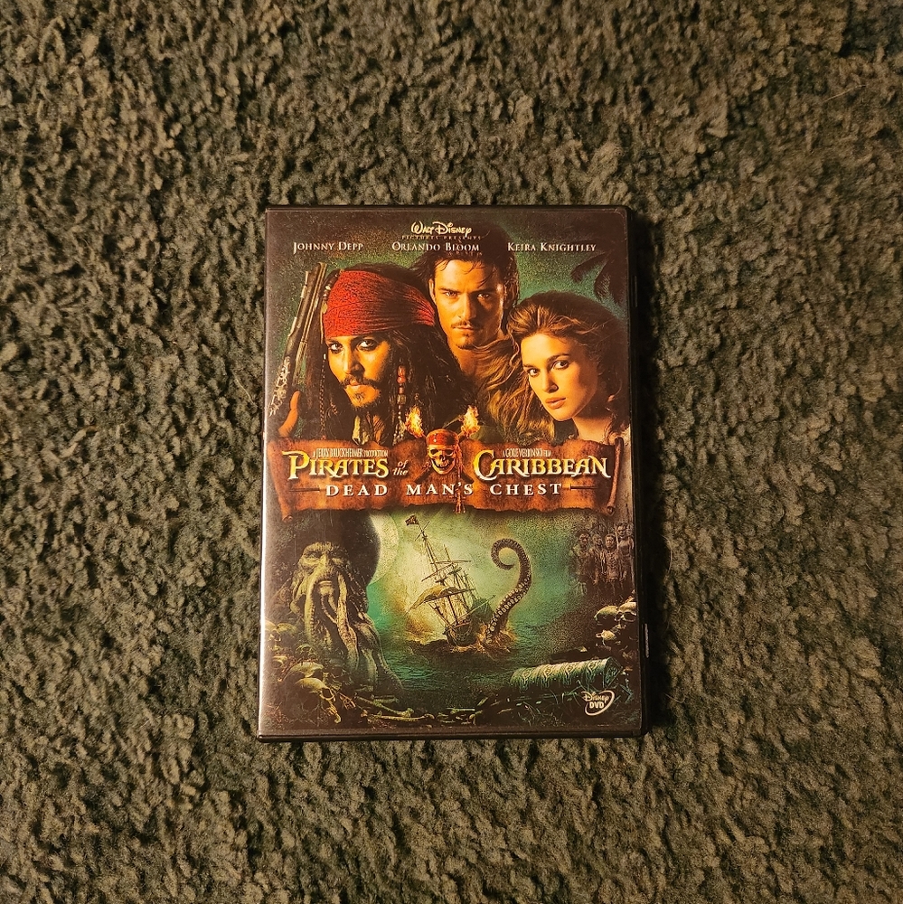 Pirates of the Caribbean Dead Mans Chest Dvd